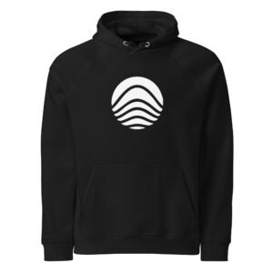 Unisex eco raglan hoodie